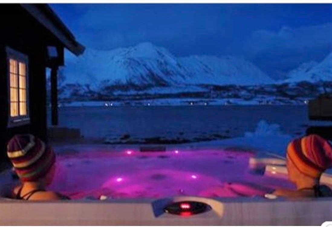 Lyngen Ski- Og Fiskecamp Lenangsoyra Exteriör bild